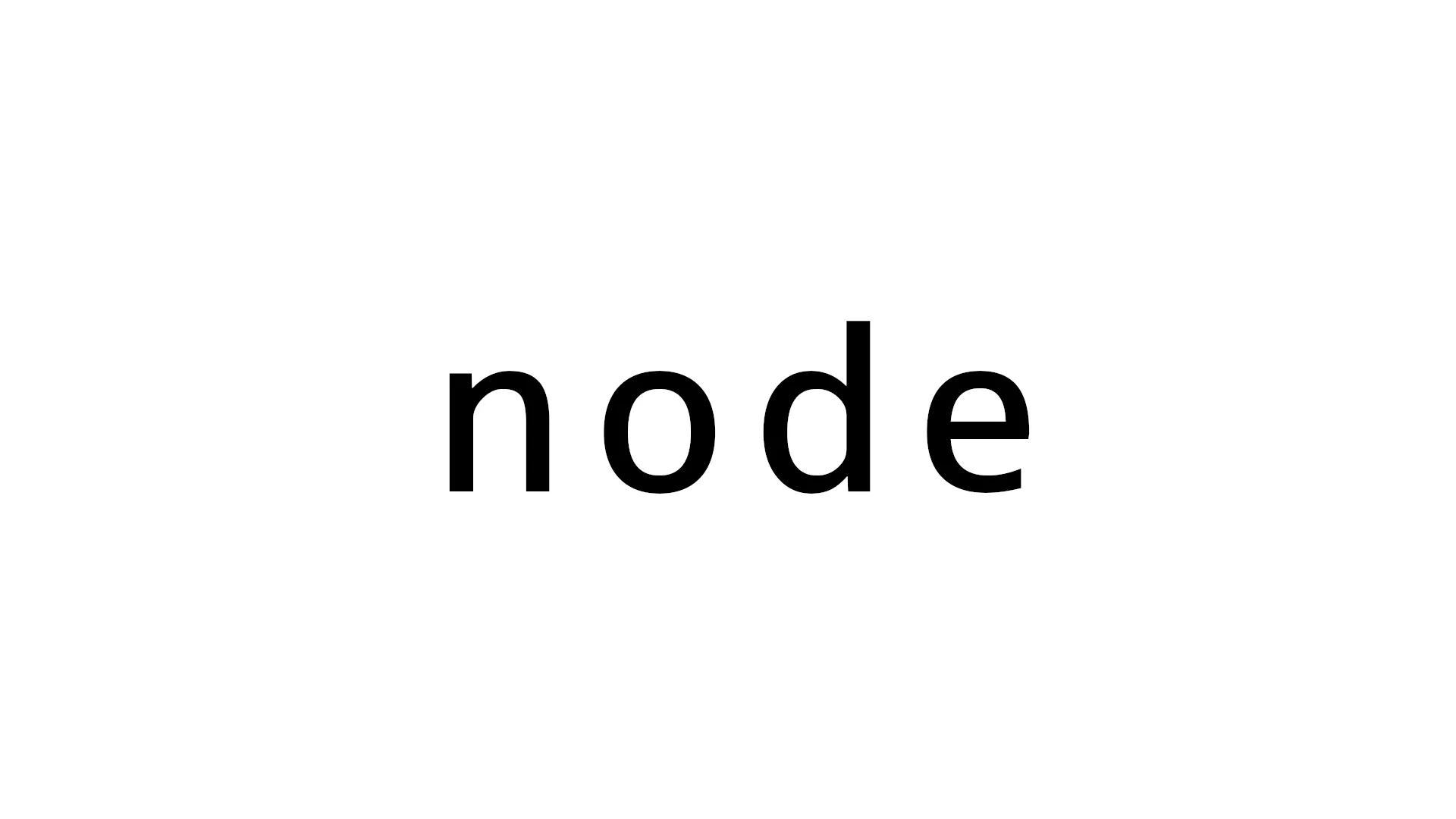 string node