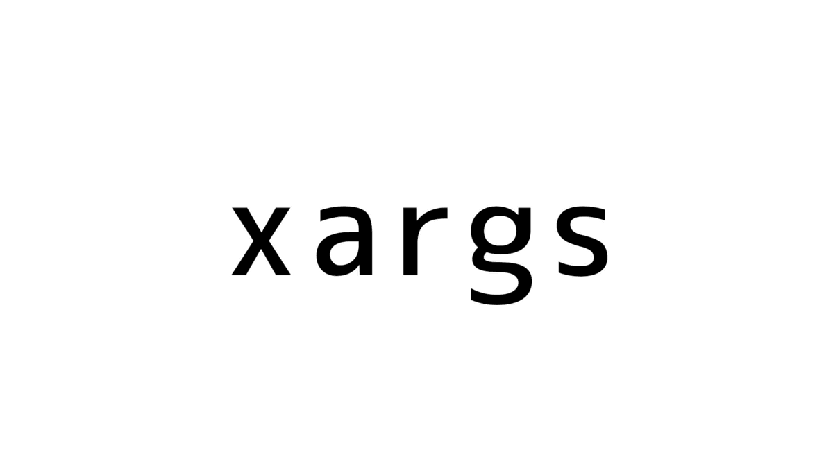 string xargs